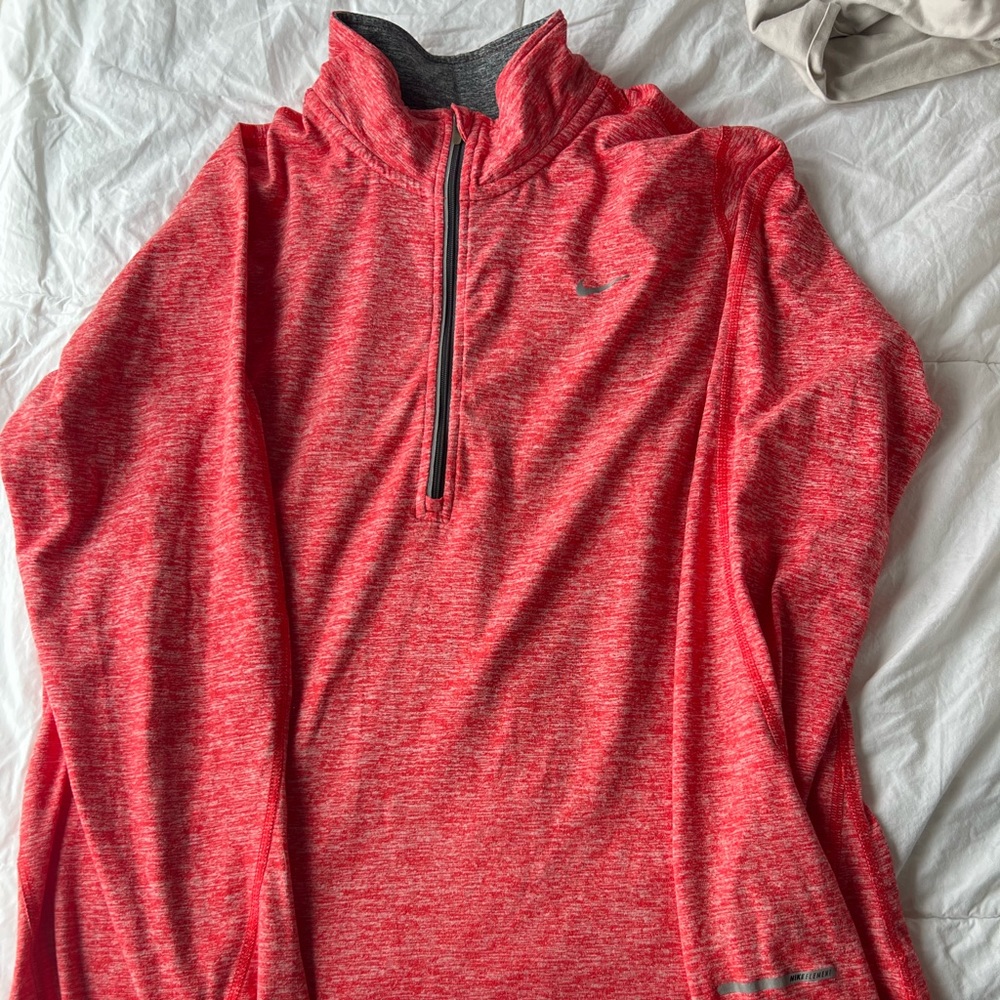 Nike dri fit half zip pullover